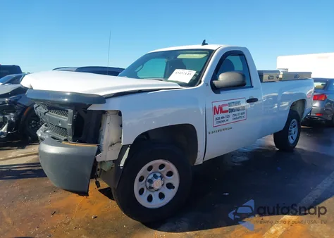 2008 Chevrolet Silverado 1500 Work Truck from USA, damaged, VIN 1GCEC14X68Z110651